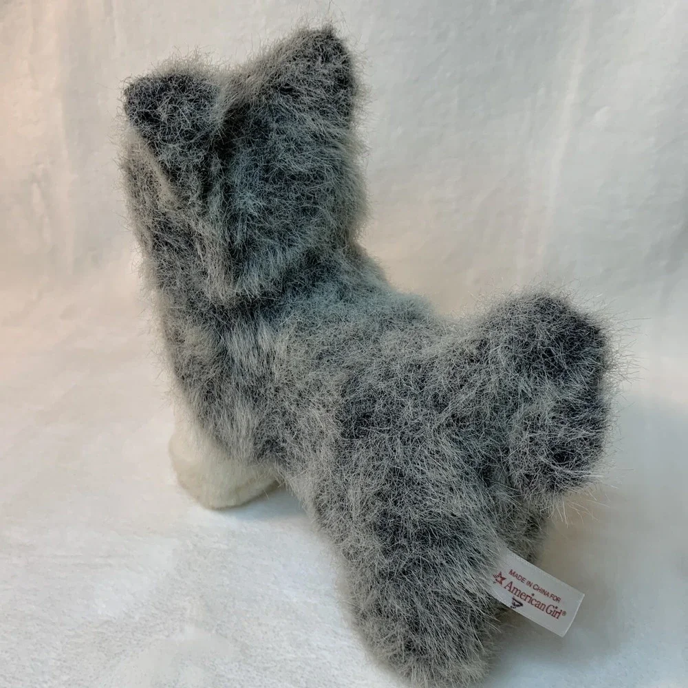 AMERICAN GIRL Doll Snow‎ Dog Pepper SIBERIAN HUSKY Puppy PLUSH STUFFED Animal 7